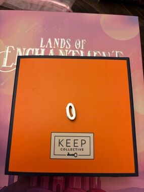 KEEP Collective Silver Number 0 Charm